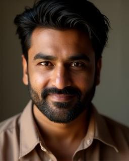 राजेश कुमार, अभिनेता का मुख-पोर्ट्रेट